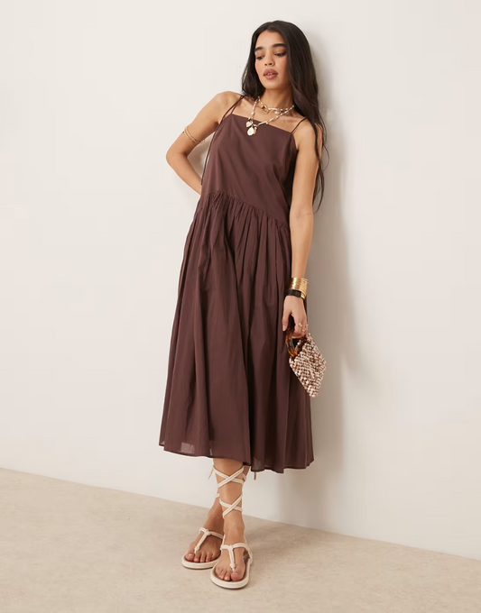 Dress Dark Brown